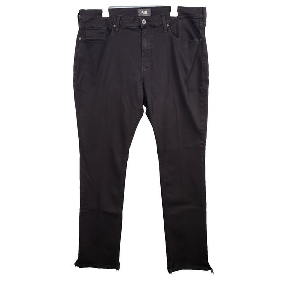 Paige Federal Transcend Jeans Slim Straight Leg Modern Denim Pants Stretch 38x31 - Picture 1 of 16